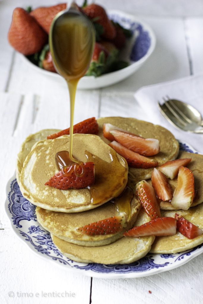 Sorghum flour pancakes
