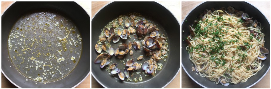 Spaghetti alle vongole - procedimento 5