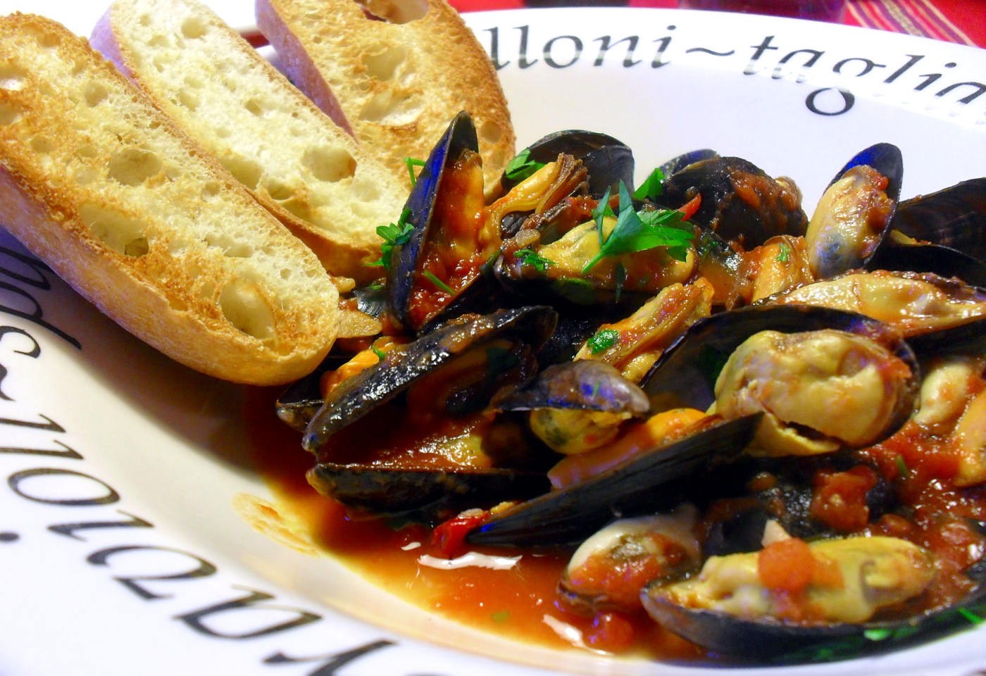 Spicy Mussel Soup
