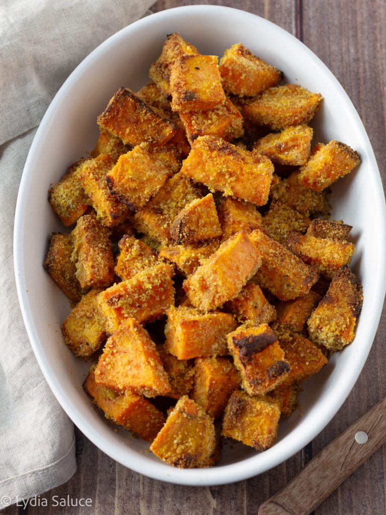 Sandy Sweet Potatoes in the Air Fryer