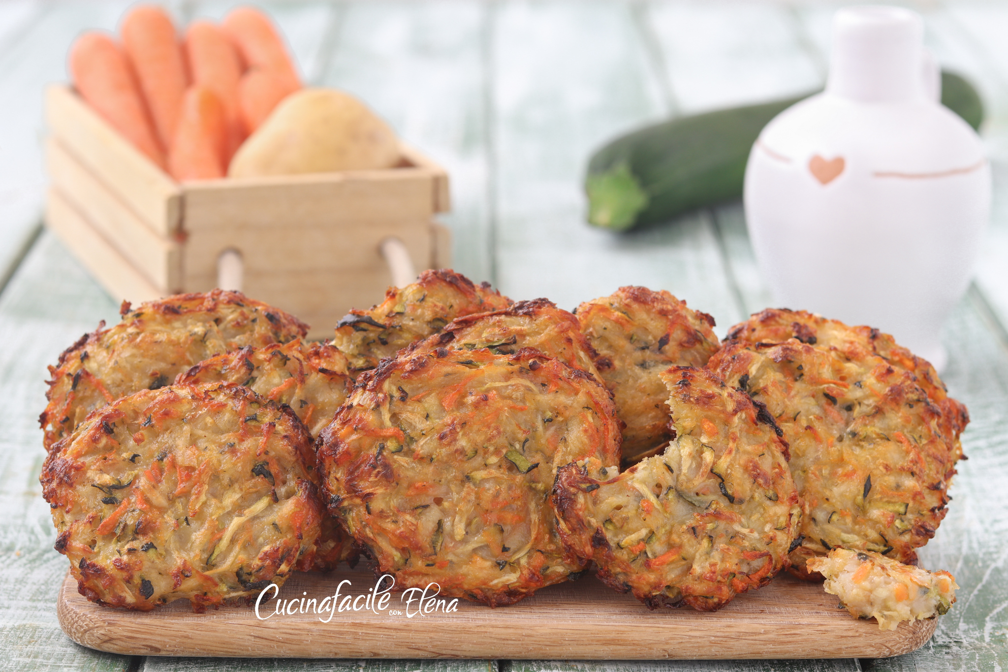 Baked Vegetable Fritters
