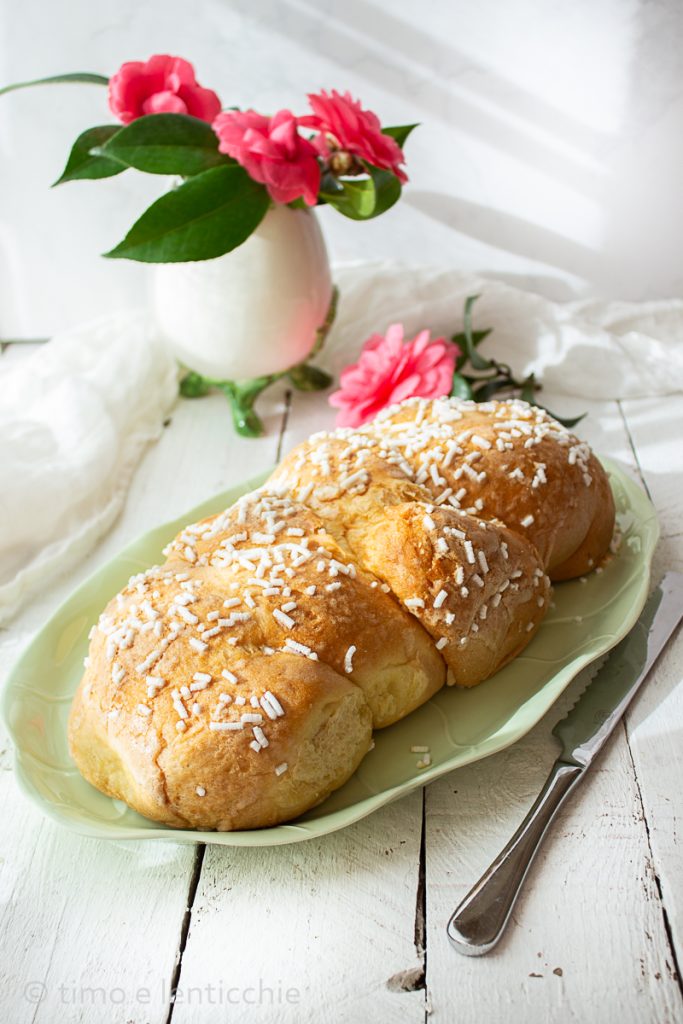 Vicenza braid (fugassa dough)