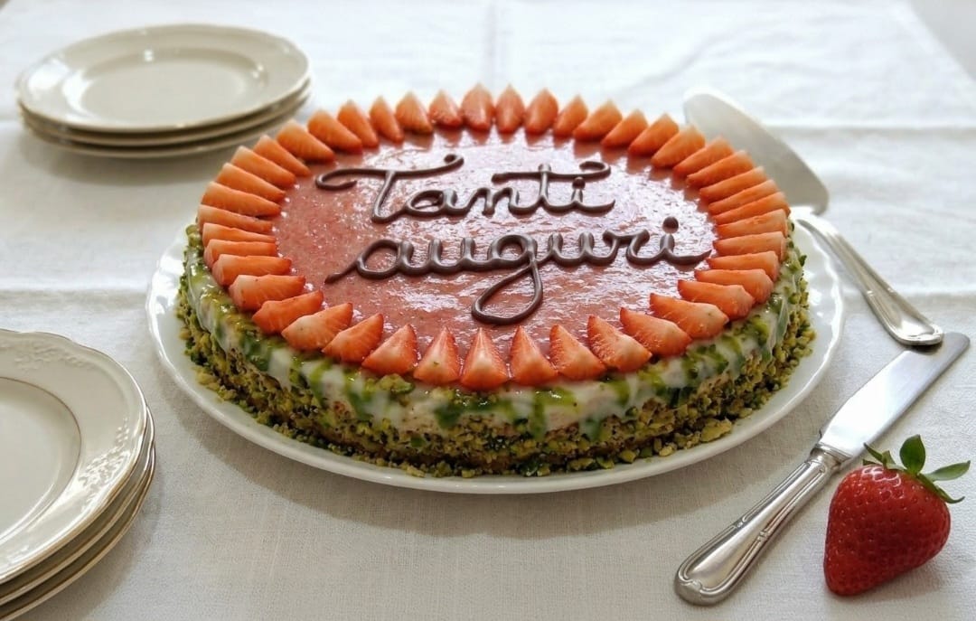 Ricotta and Strawberry Cake for Diabetics