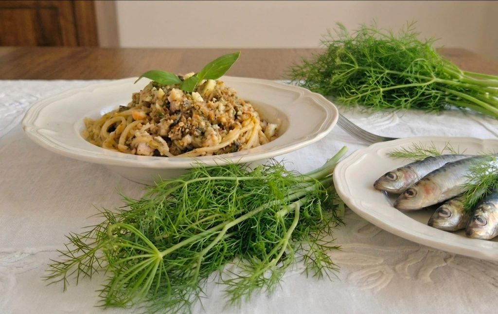 Pasta with sardines