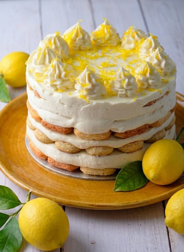 Lemon and Limoncello Tiramisu