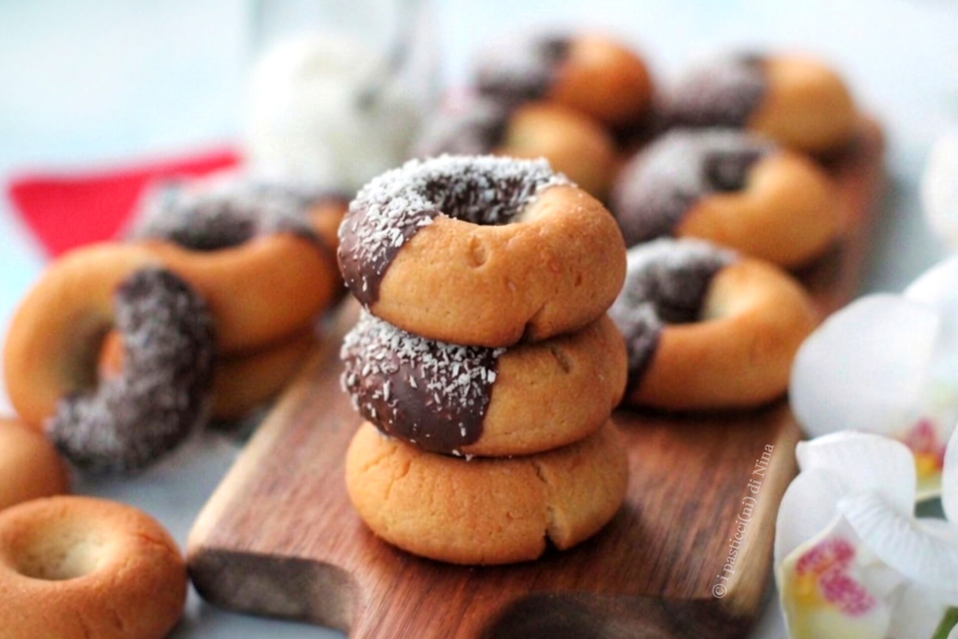 Yogurt and Chocolate Mini Donuts (Egg-Free)