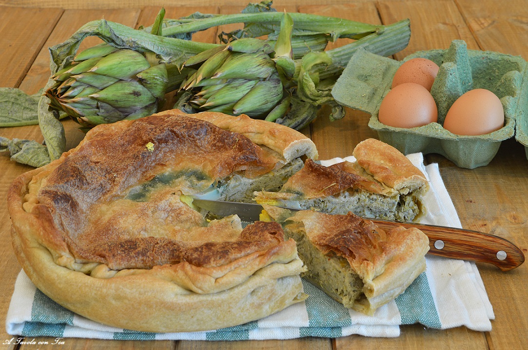 Artichoke Savory Tart
