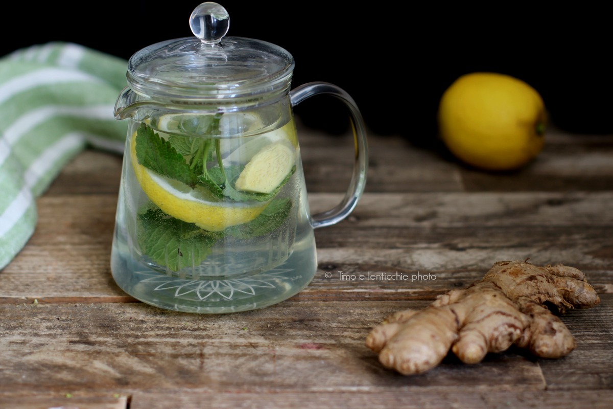 Bedtime Tea: Lemon Balm, Ginger & Lemon