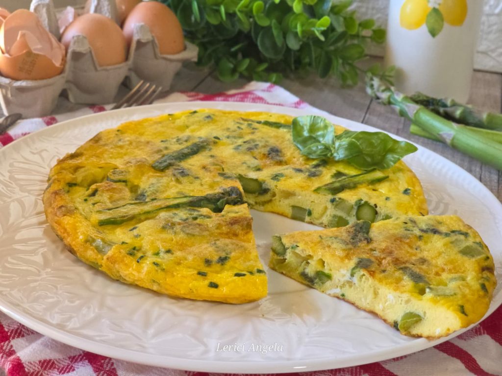 Asparagus Frittata and the Secret to Making It Tall, Fluffy and Light