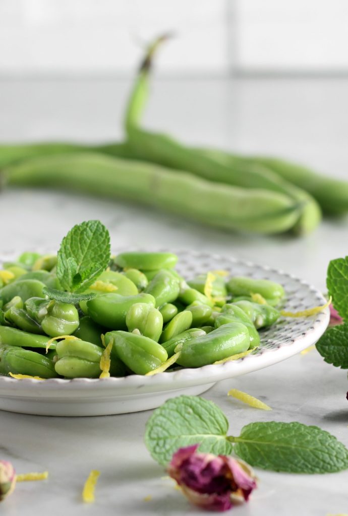 Fresh Broad Bean Salad