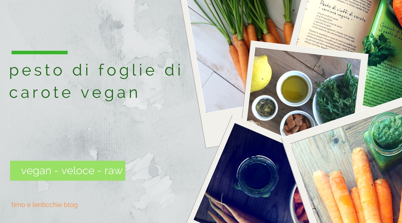 Carrot Leaf Pesto: tasty, quick zero-waste recipe