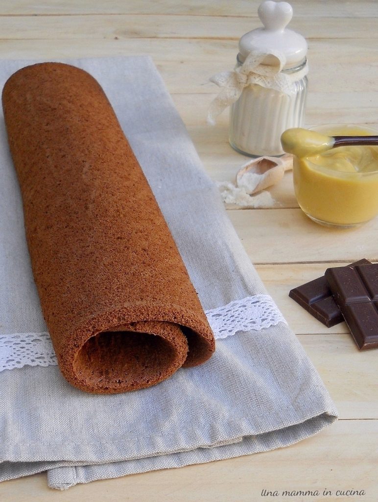 soft cocoa sponge biscuit vert