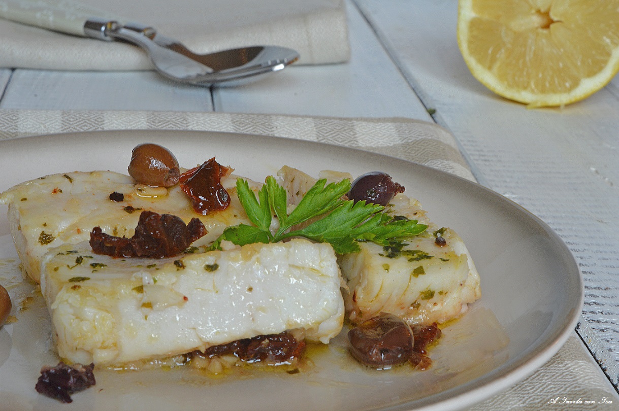 COD FILLETS IN A PAN OR IN THE OVEN