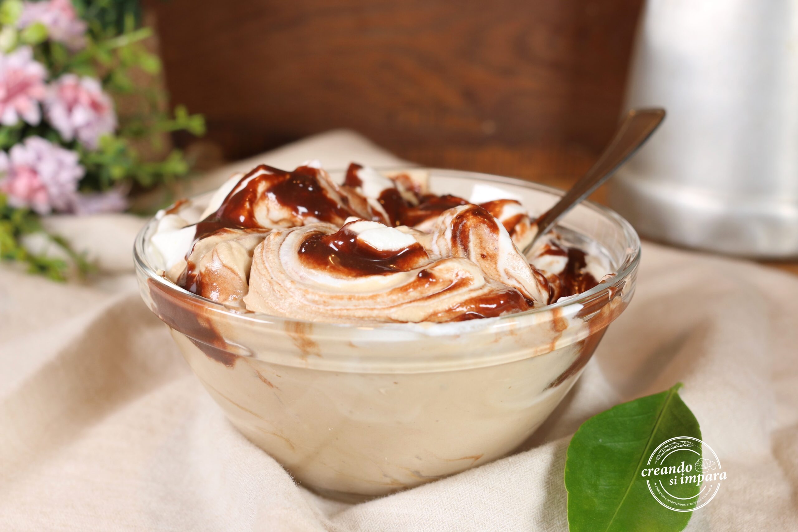 Coffee Spumone with Water Cream: a Fresh and Velvety Spoon Dessert