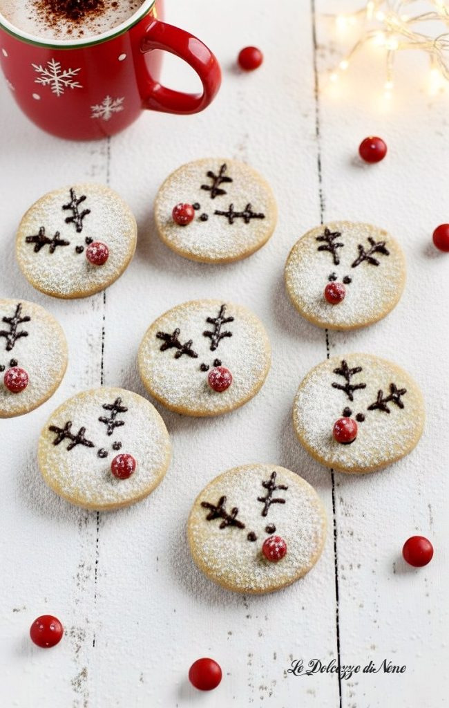 reindeer cookies for Christmas