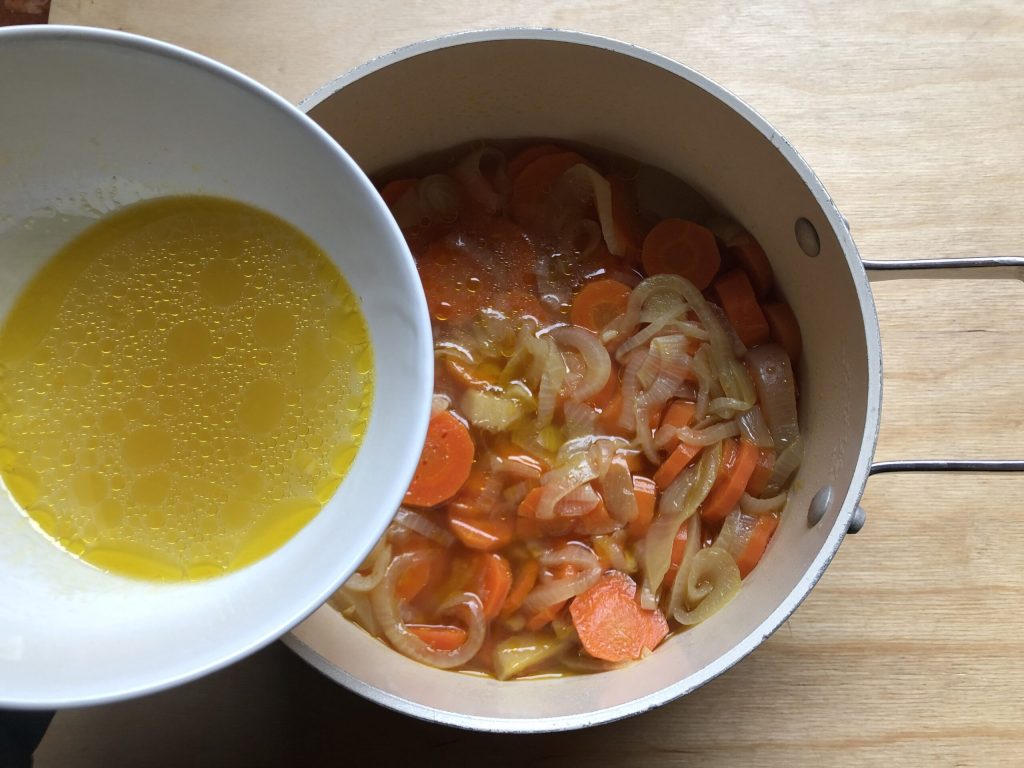 Removing some liquid