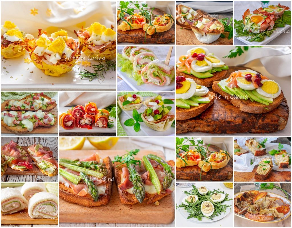 CREATIVE QUICK AND DELICIOUS COLD APPETIZERS for EASTER