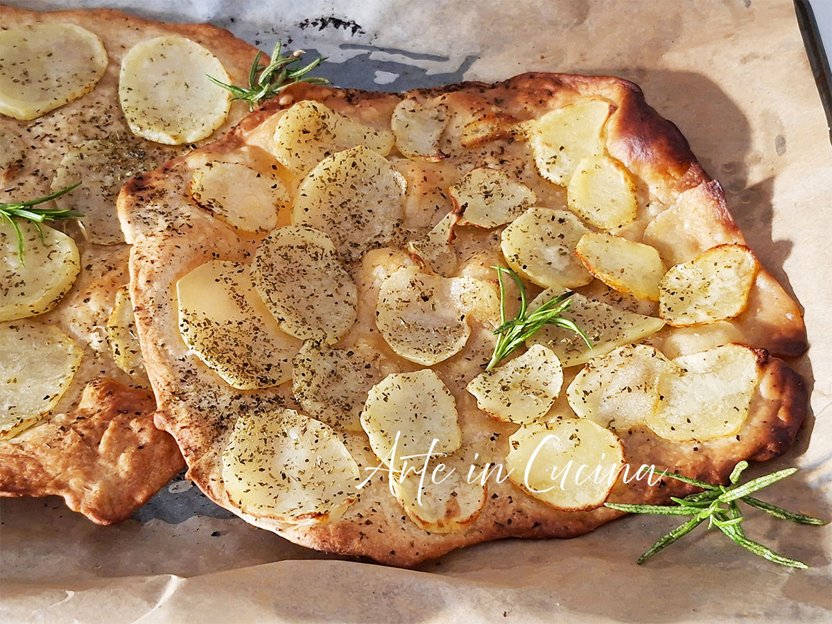 SCROCCHIARELLE with POTATOES without yeast