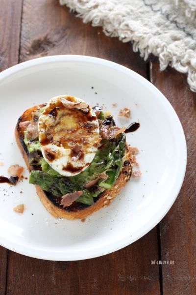 drizzle a bit of balsamic glaze and serve