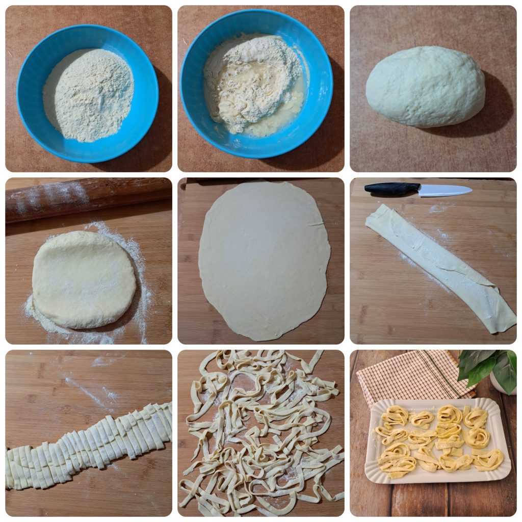 Eggless Tagliatelle