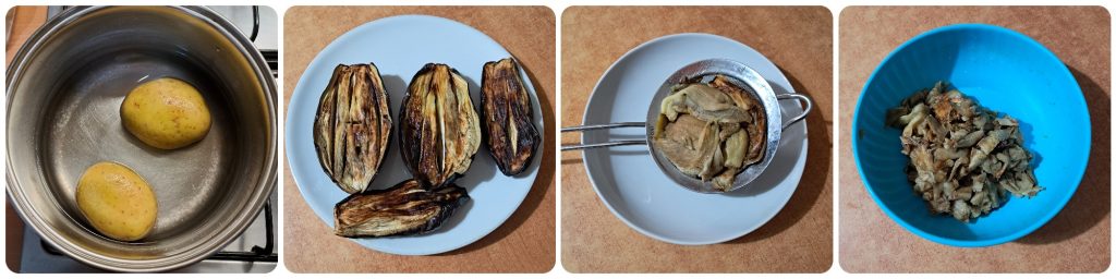 Eggplant and Potato Meatballs