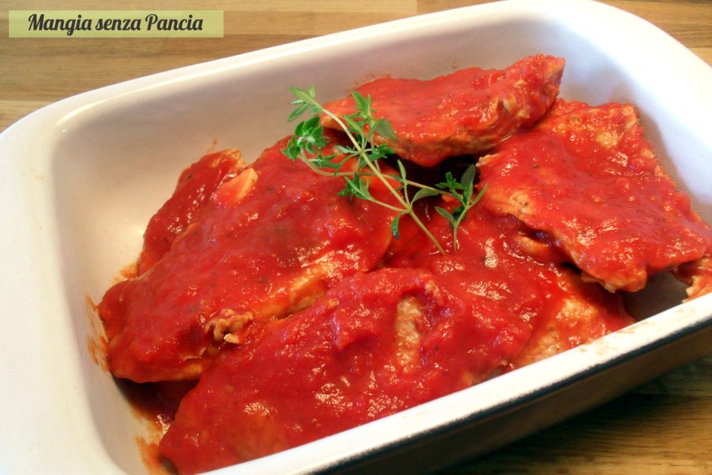 Light pizzaiola meat, Mangia senza Pancia