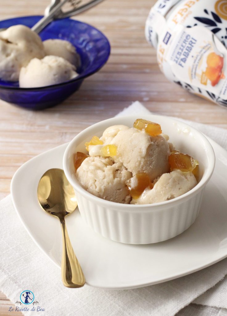 ice cream with candied ginger fabbri