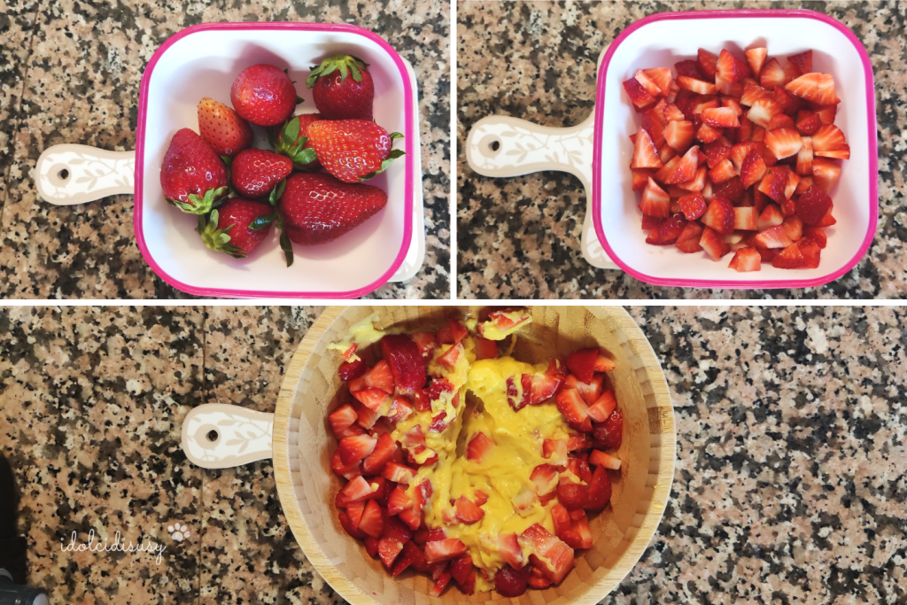 idolcidisusy strawberry crumble tart with pastry cream