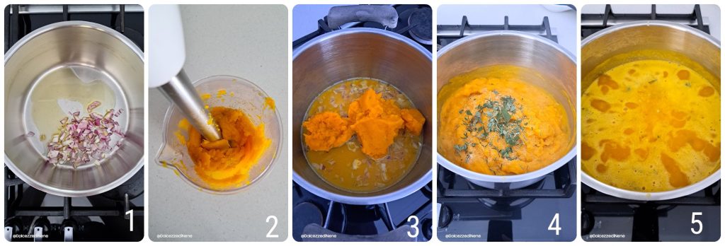 risotto-style pasta with pumpkin and Taleggio