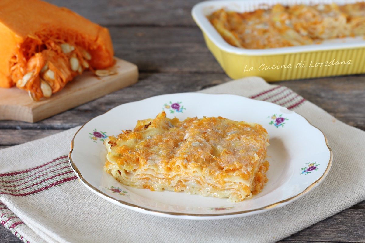 Lasagne with Pumpkin and Gorgonzola