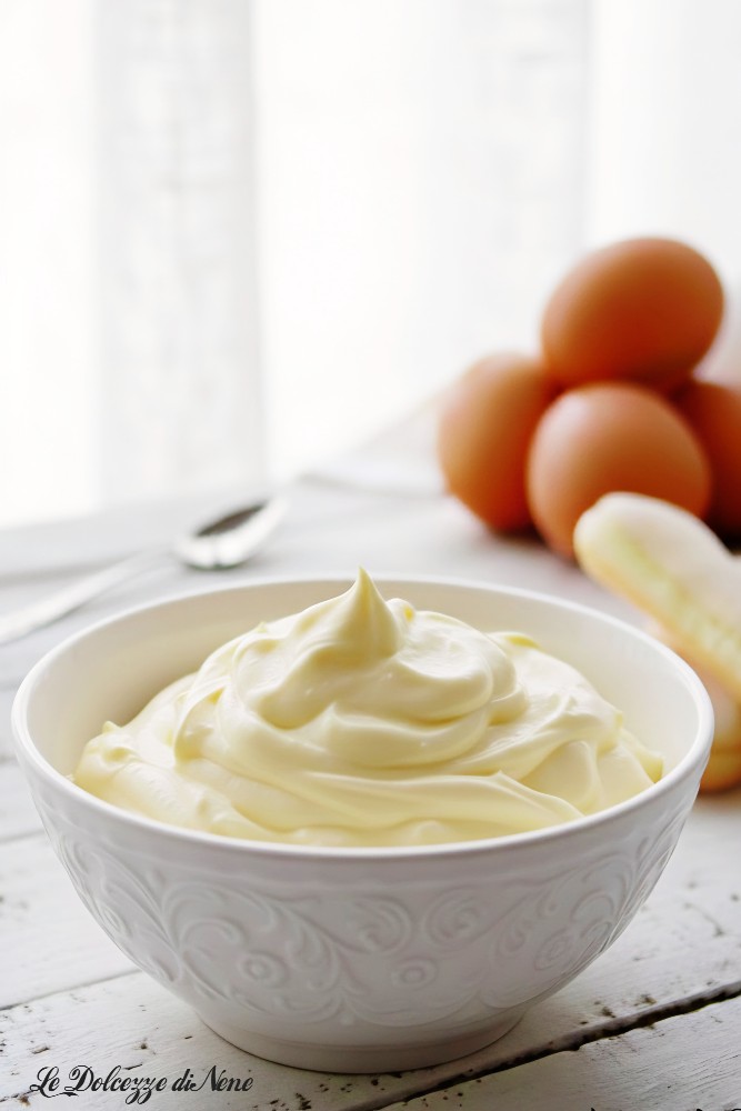 mascarpone cream with pasteurized eggs