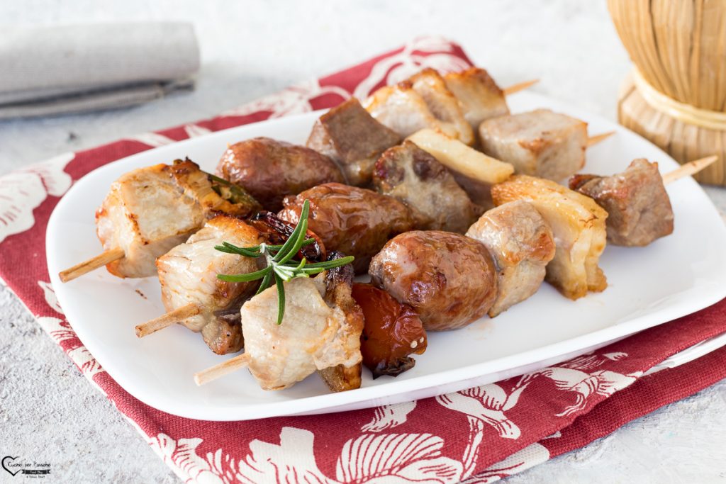 meat skewers in the air fryer