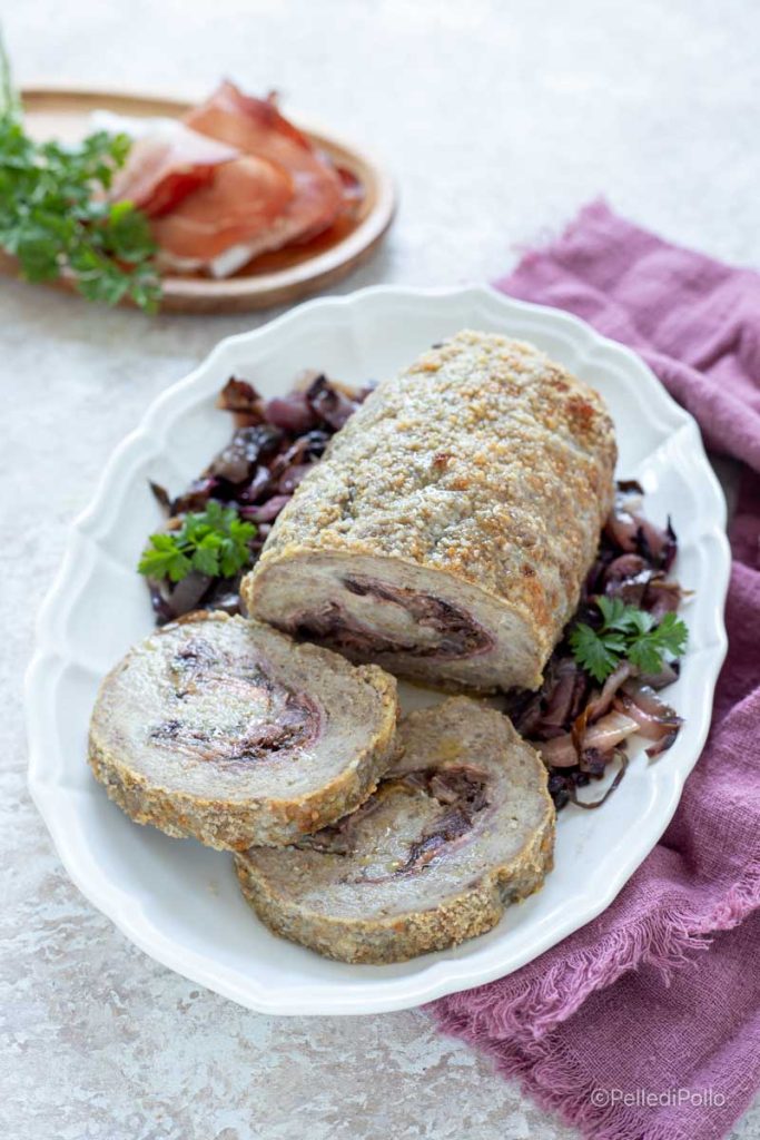 meatloaf speck and radicchio