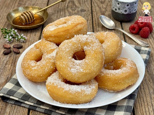 Neapolitan Graffe with Bimby: original potato-free recipe for very fluffy doughnuts
