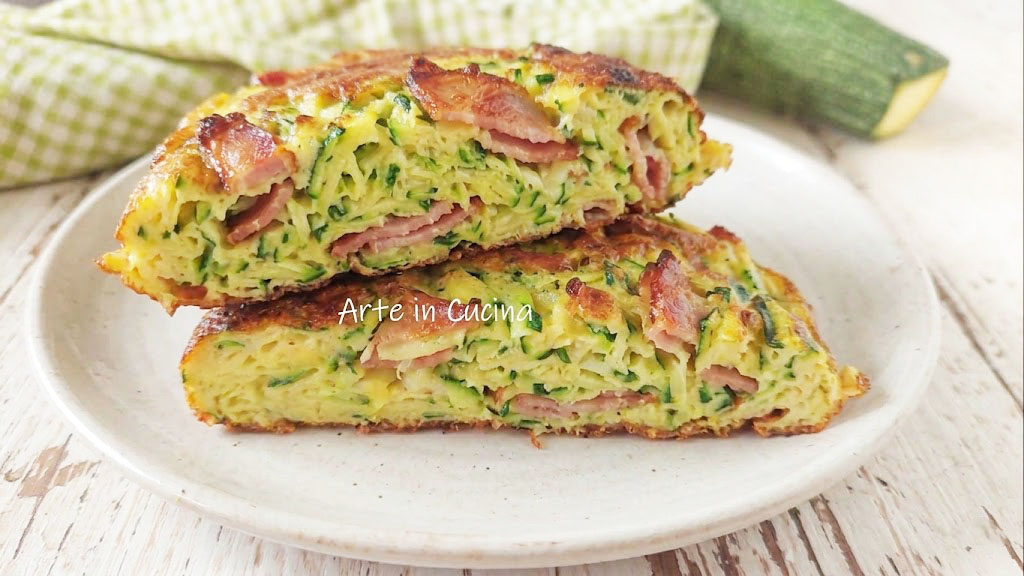 ZUCCHINI AND PANCETTA FRITTATA