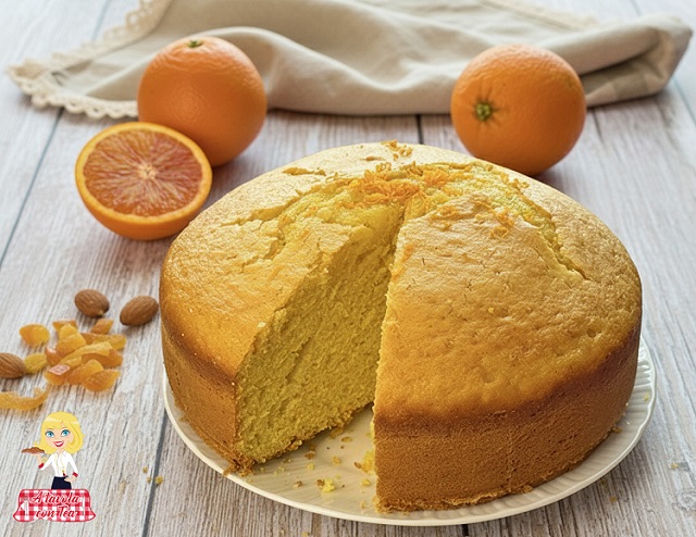 SOFT ORANGE AND ALMOND CAKE