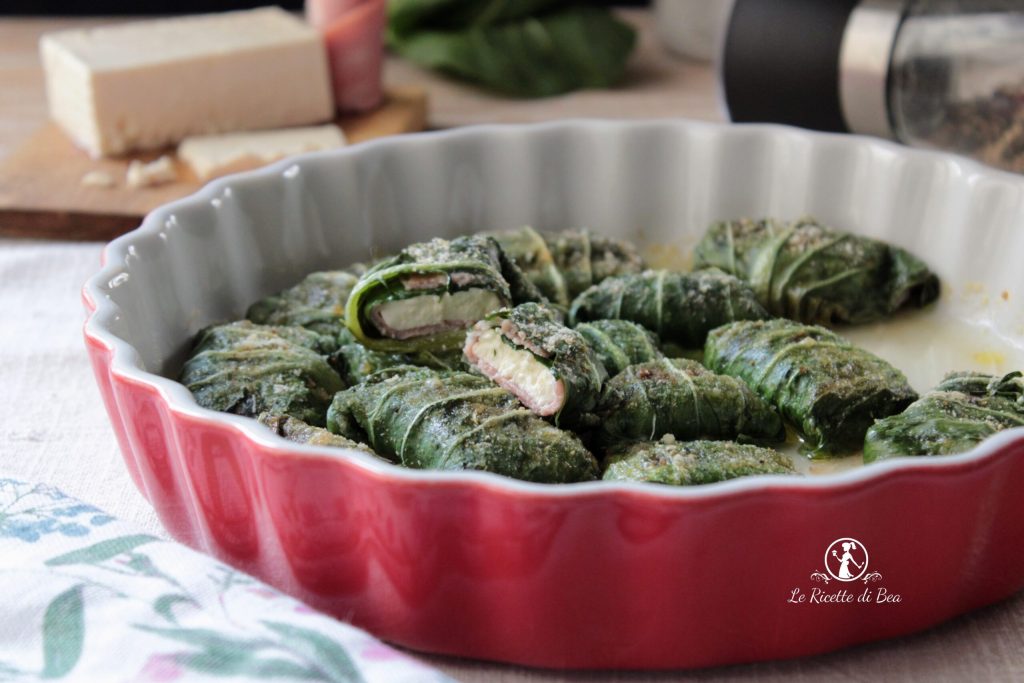 cabbage roll with Chinese cabbage