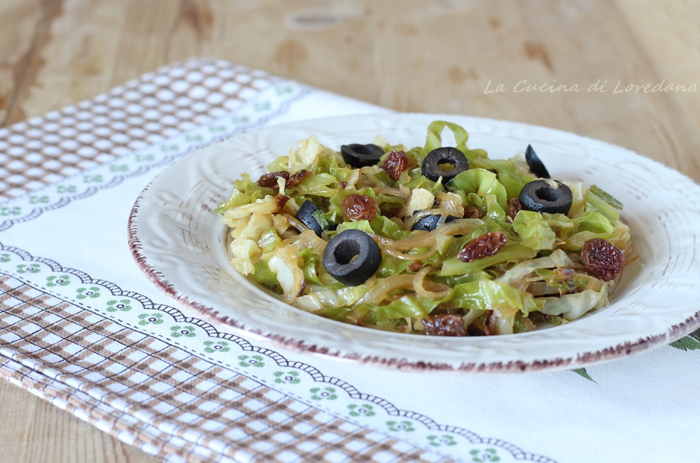 pan-fried cabbage