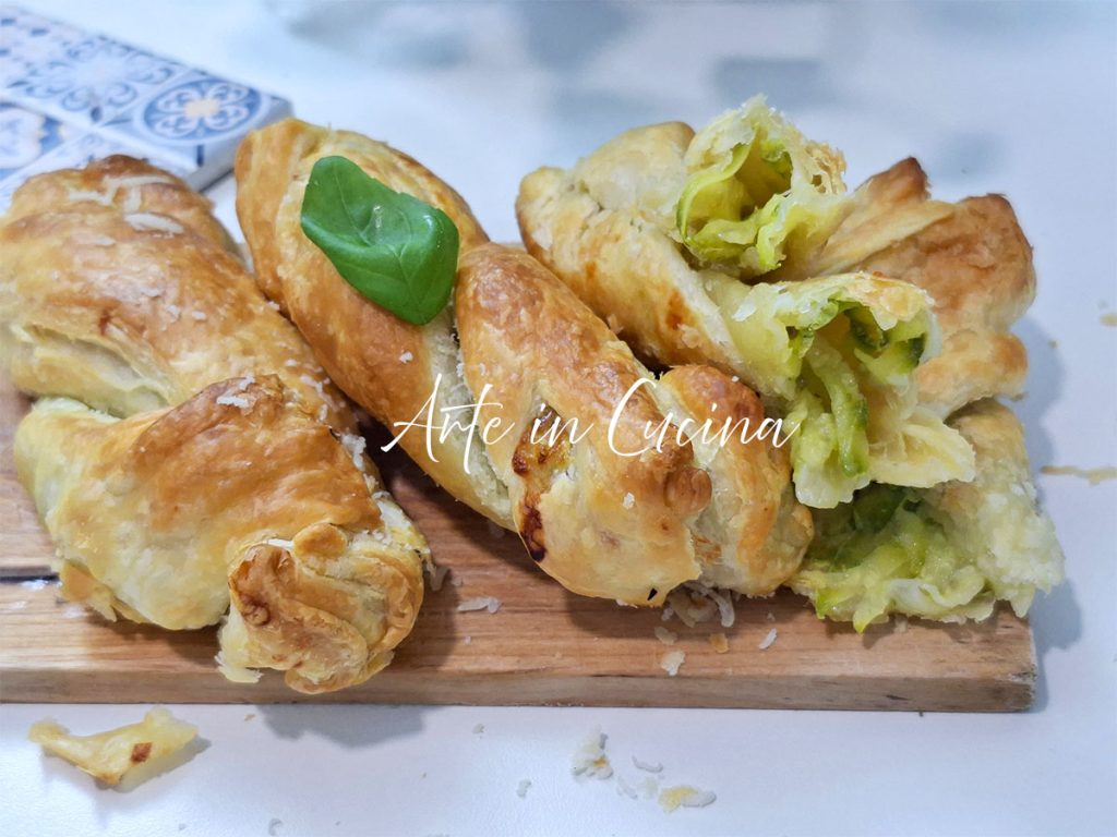 PARMESAN and ZUCCHINI TWISTS