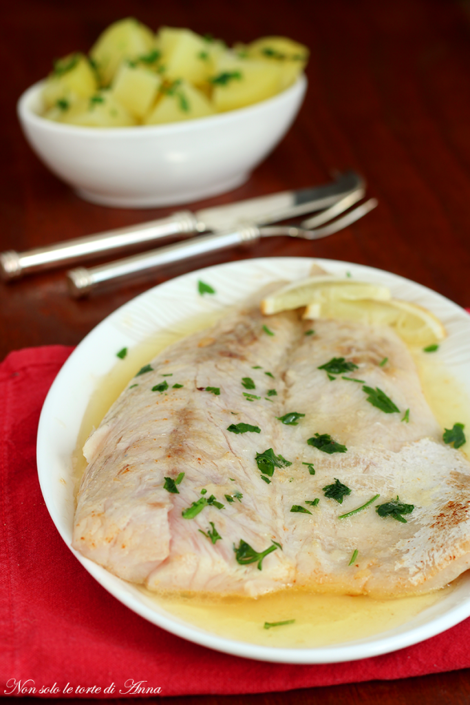 perch fillets meunière