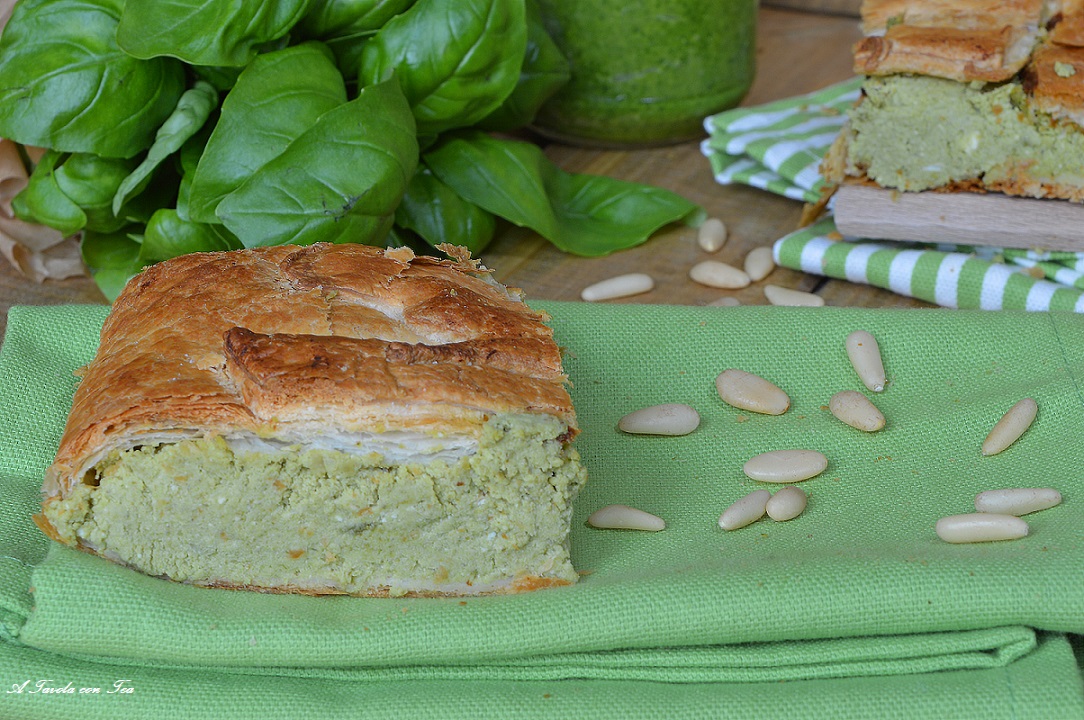 Savory Pesto Pie: Easy Recipe