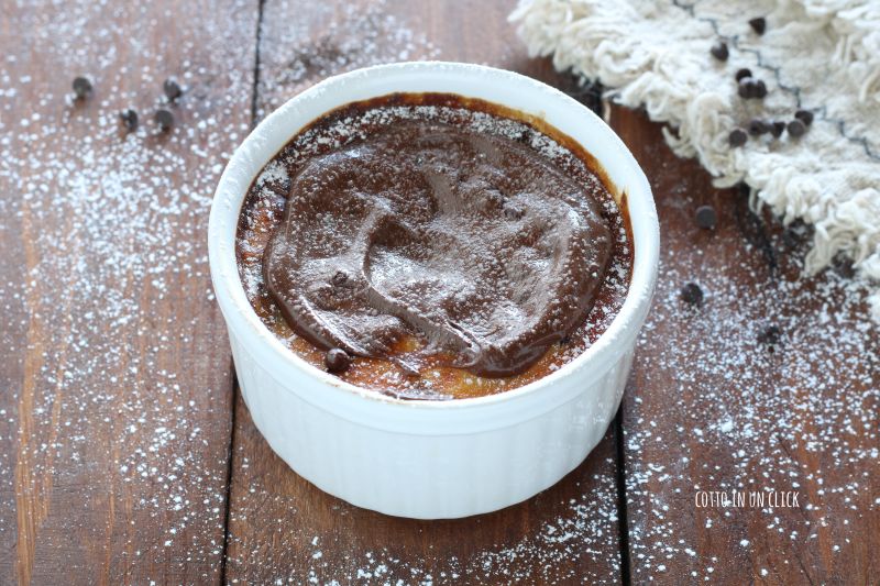 Single-serve air fryer cheesecake