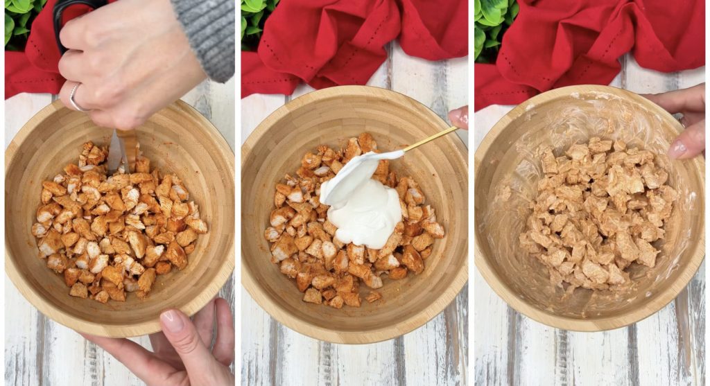 Creamy chicken parcels in pâte brisée crust (Puff Pastry Chicken)