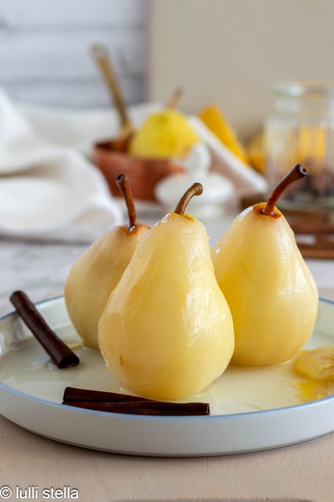 soft and juicy pears