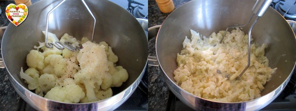 Light cauliflower purée, Eat Without Belly