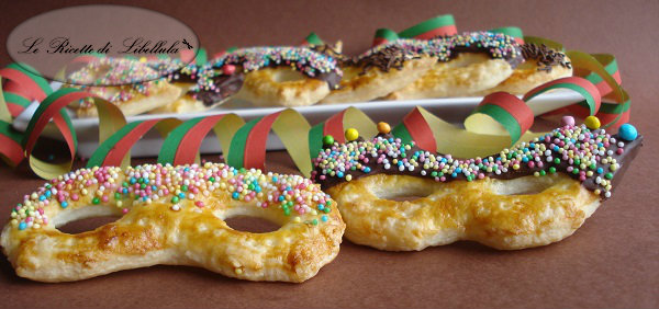 Puff Pastry Carnival Masks