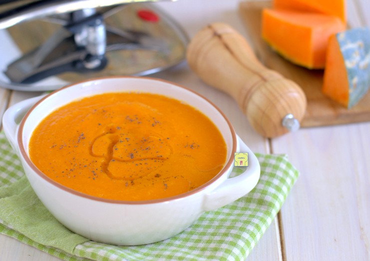 Pumpkin Cream in Pressure Cooker