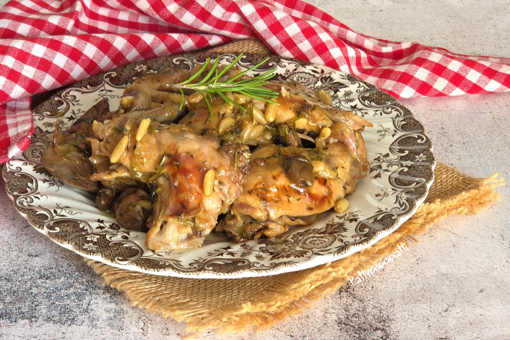 Ligurian-style rabbit