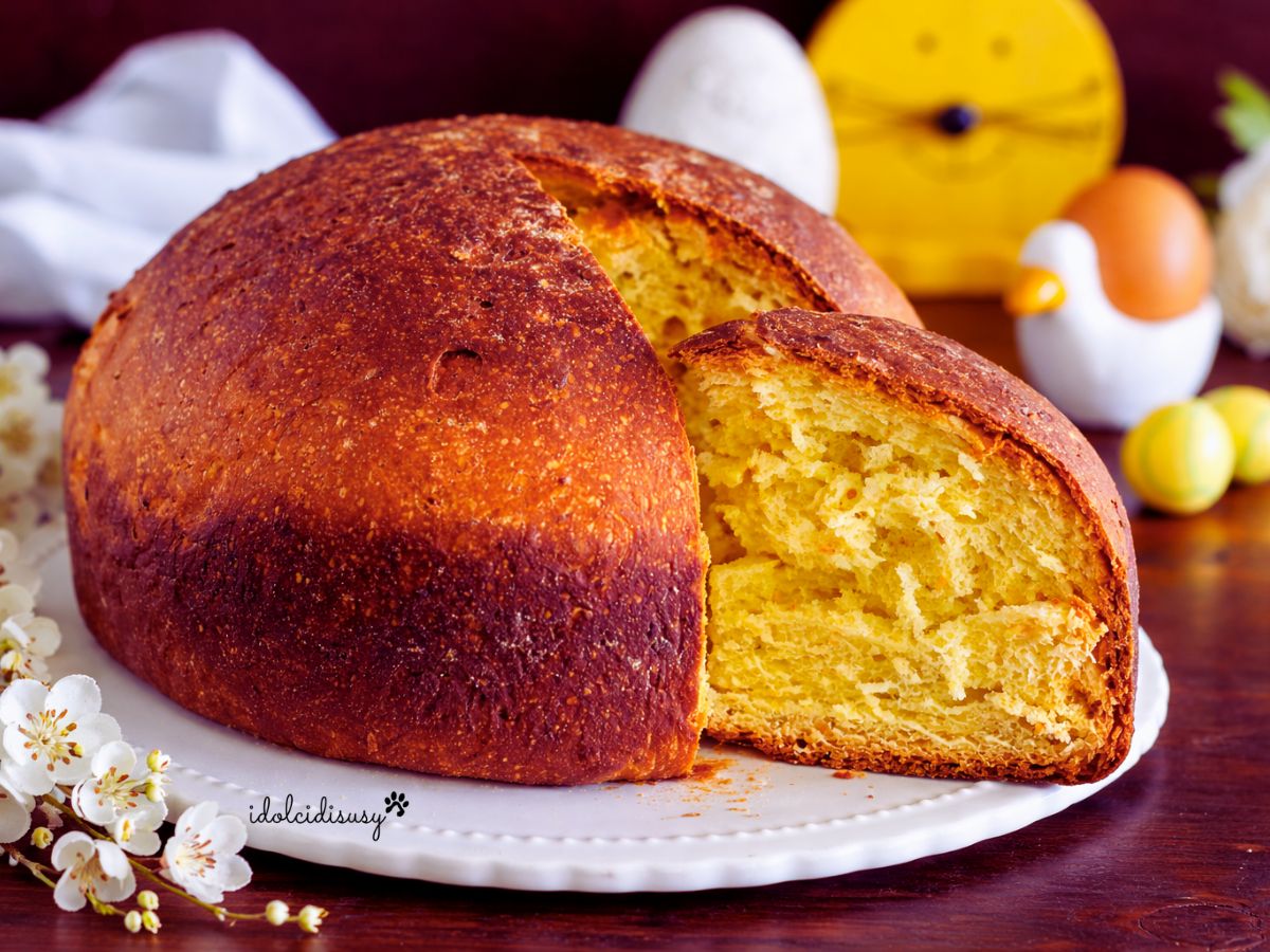 Easter Sweet Pizza (Roman “Pizza Ricresciuta”)