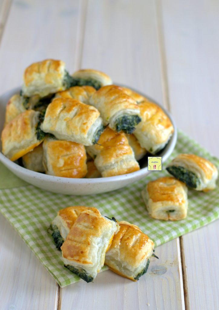 ricotta and spinach puff pastry bites gp